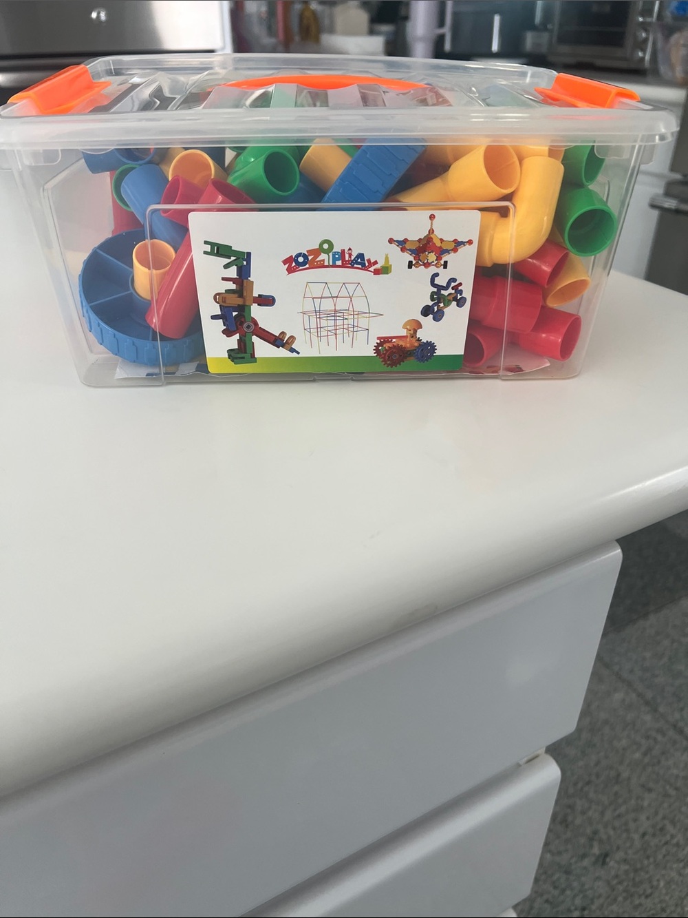 ZOZOPLAY STEM Learning Toy Tubular Pipes & Spouts & Joints